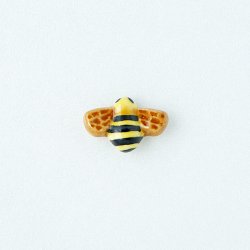 画像1: ピンバッジ　ミツバチ